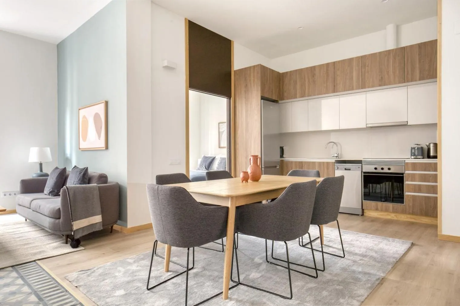 바르셀로나 Blueground El Born Nr Port Vell Bcn-60 아파트